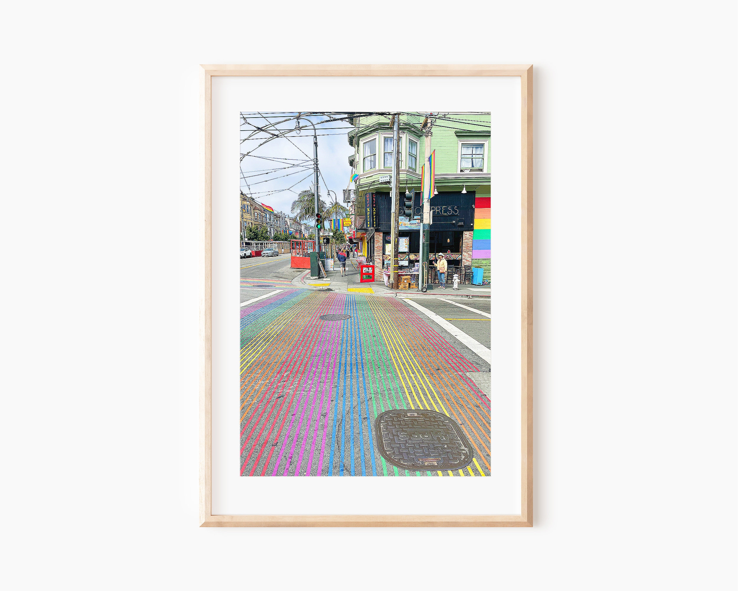 Castro District, San Francisco Photography, Castro Street, Rainbow