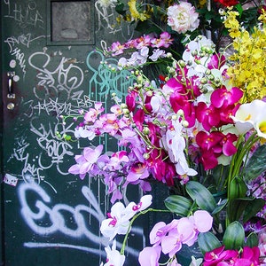 Graffiti Photography, New York City, Chinatown, Graffiti Wall Art, Urban Grunge, Street Art, New York Photography