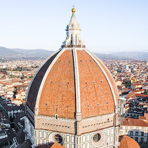 Florence Duomo Print, Italy Photography, Florence Cathedral, Travel Print, Italy-Themed Wall Art
