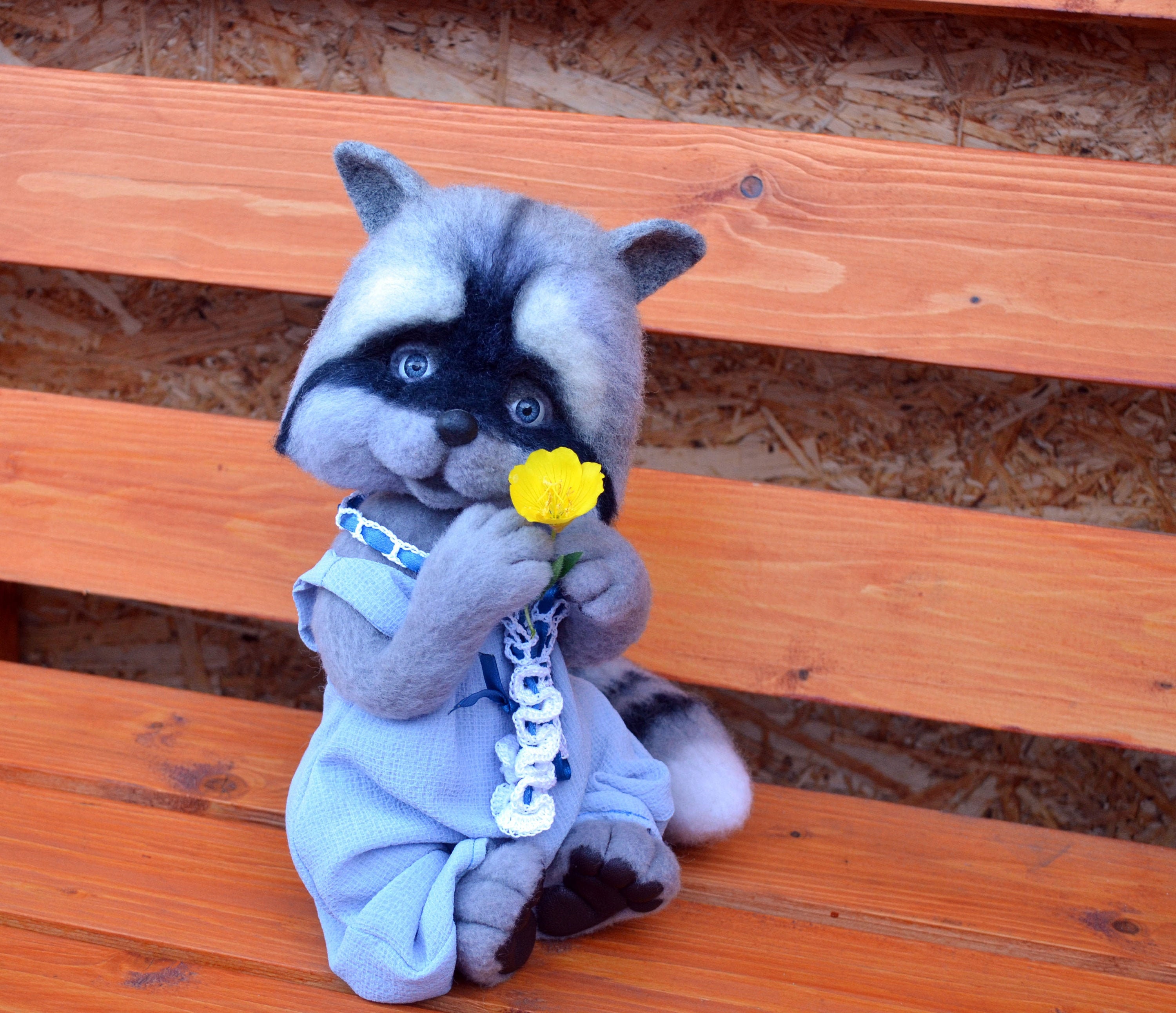 raccoon teddy