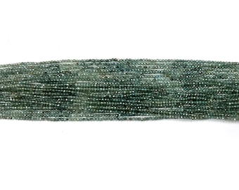 Natural Blue Zircon Faceted Beads Blue Zircon Rondelle Beads Faceted Blue Zircon Beads Wholesale Blue Zircon Beads For Jewelry Making
