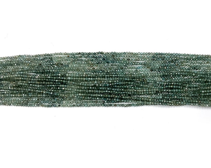 Natural Blue Zircon Faceted Beads Blue Zircon Rondelle Beads Faceted Blue Zircon Beads Wholesale Blue Zircon Beads For Jewelry Making