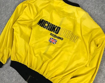 MICHIKO LONDON KOSHINO 80s 90s ボンバージャケット MICHIKO LONDON 80s 90s ビンテージ ナイロン ボンバー