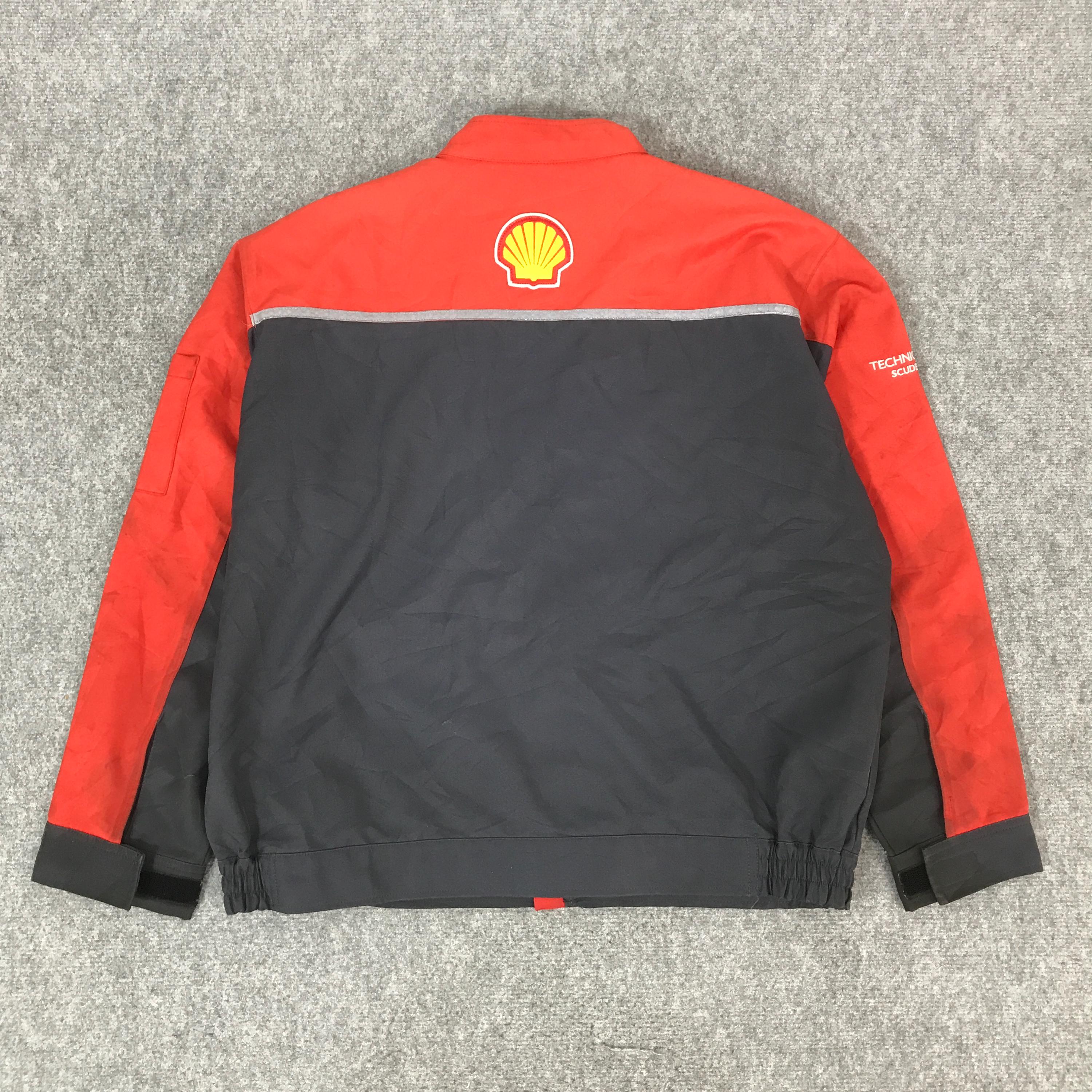 Vintage Shell Helix Oil Brand Scuderia Ferrari Racing Jacket - Etsy