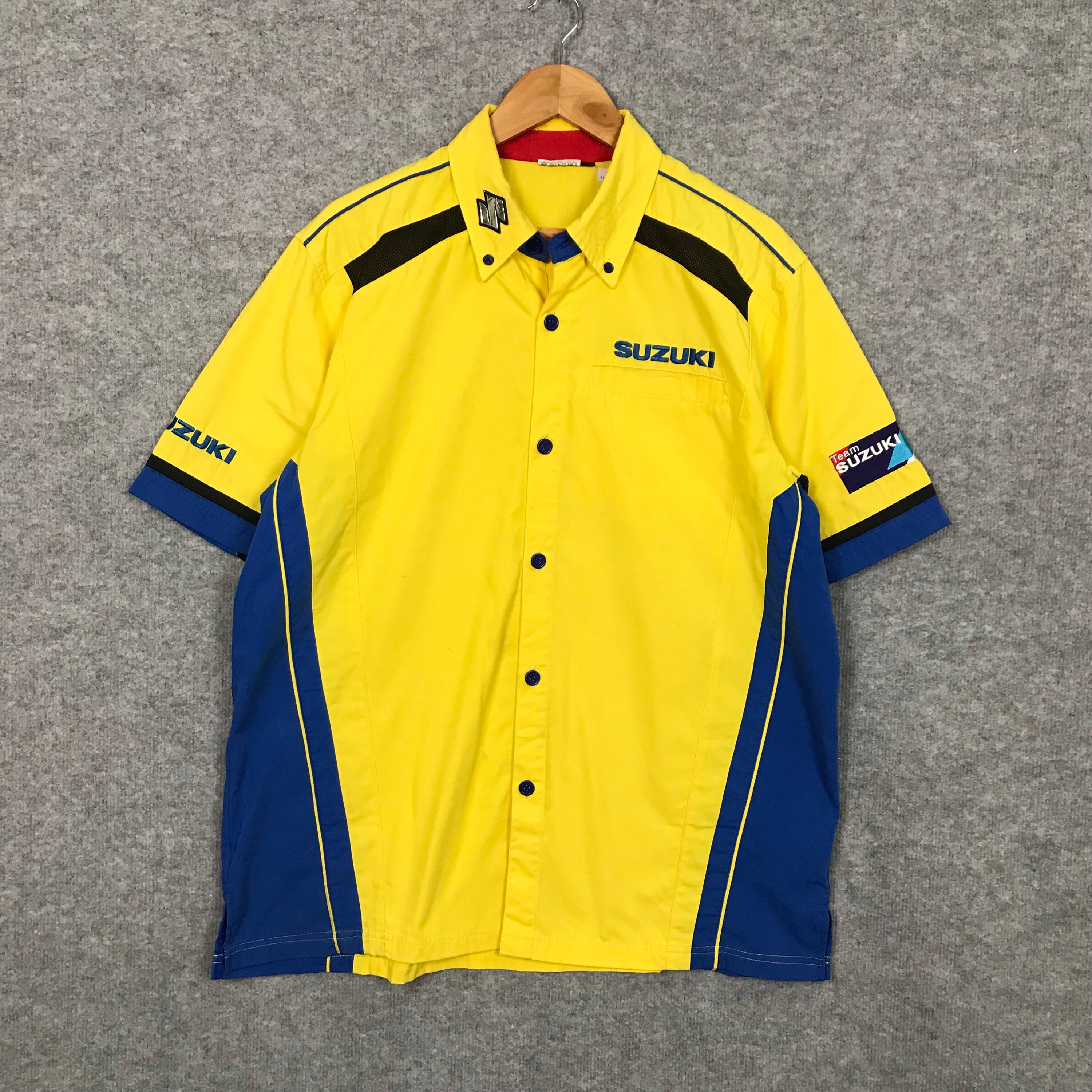 Vintage Suzuki Team Suzuki Button up Shirt / Japanese Suzuki - Etsy