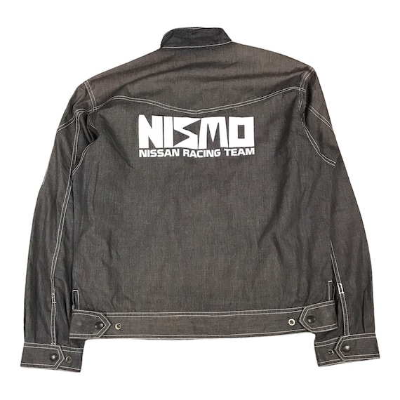 Vintage Nismo Nissan Racing Team Work Japan Uniform Black