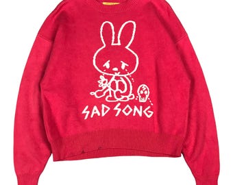 Vintage Hysterie Glamour Japan Brand knitwear pink style Punk
