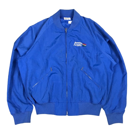【未着用品】 Benetton Formula 1 ナイロンブルゾン Vintage Benetton Formula 1 Lightweight Jacket by Bryan Jay