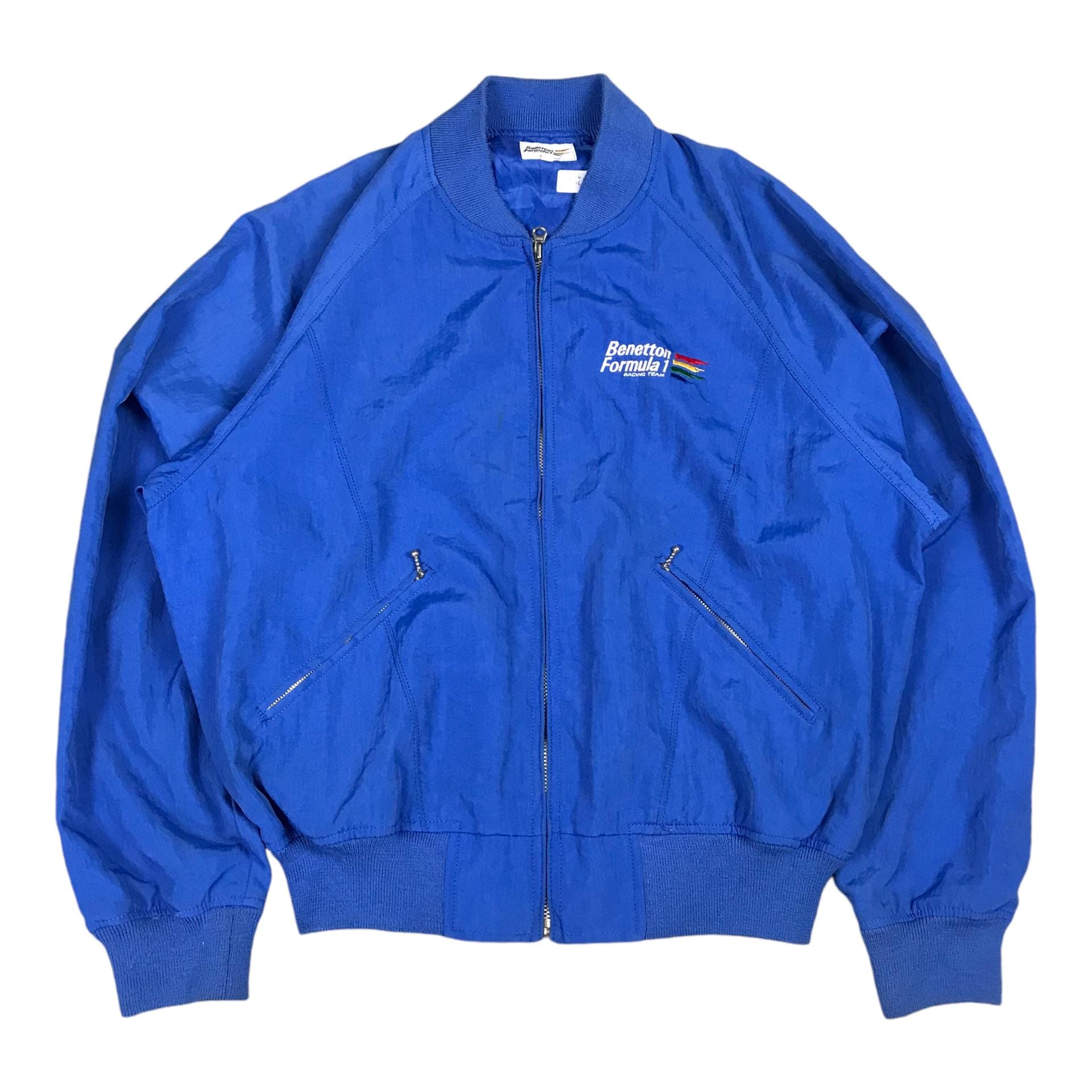 【未着用品】 Benetton Formula 1 ナイロンブルゾン 未使用品】 Benetton Formula 1 ナイロンブルゾン フリー - メルカリ