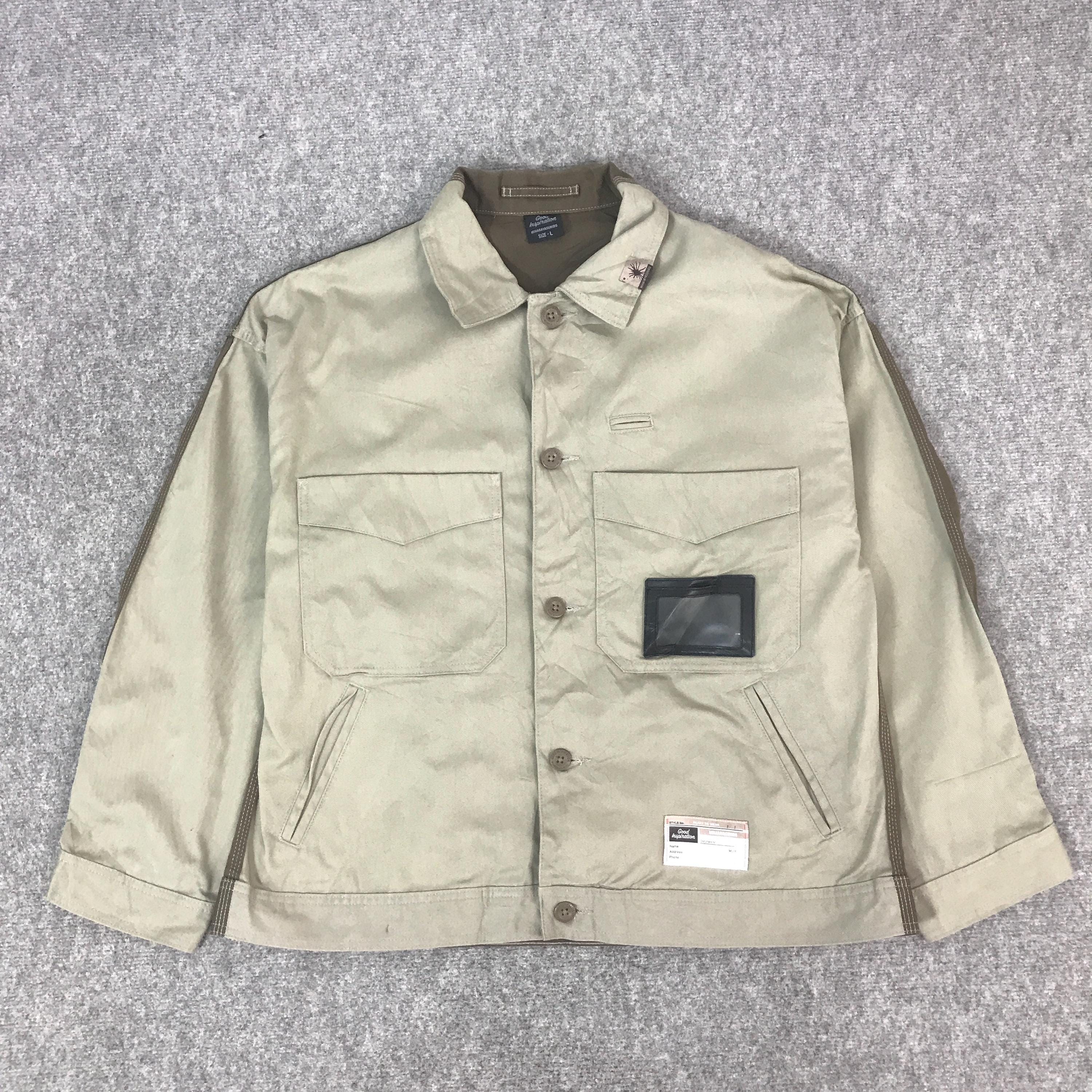 Vintage Mihara Yasuhiro X Gu Workers Button Jacket - Etsy Israel