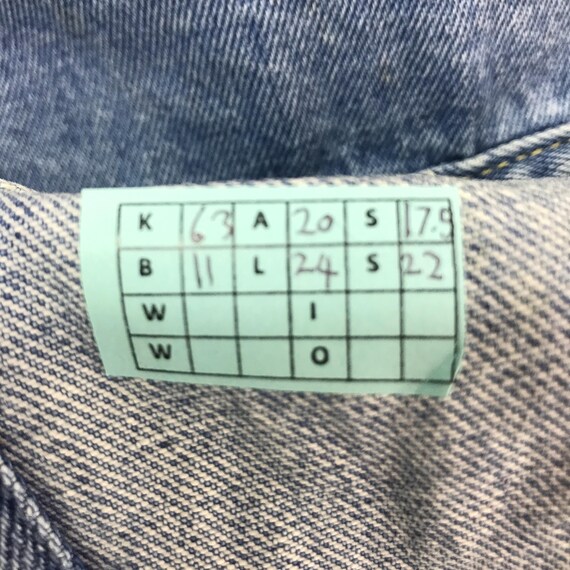 Vtg Blueway tracker denim Jacket - image 10