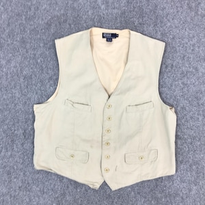 Gilet chino vintage Polo Ralph Lauren