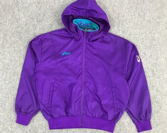 Vtg Asics Light Jacket Purple Jacket - Etsy