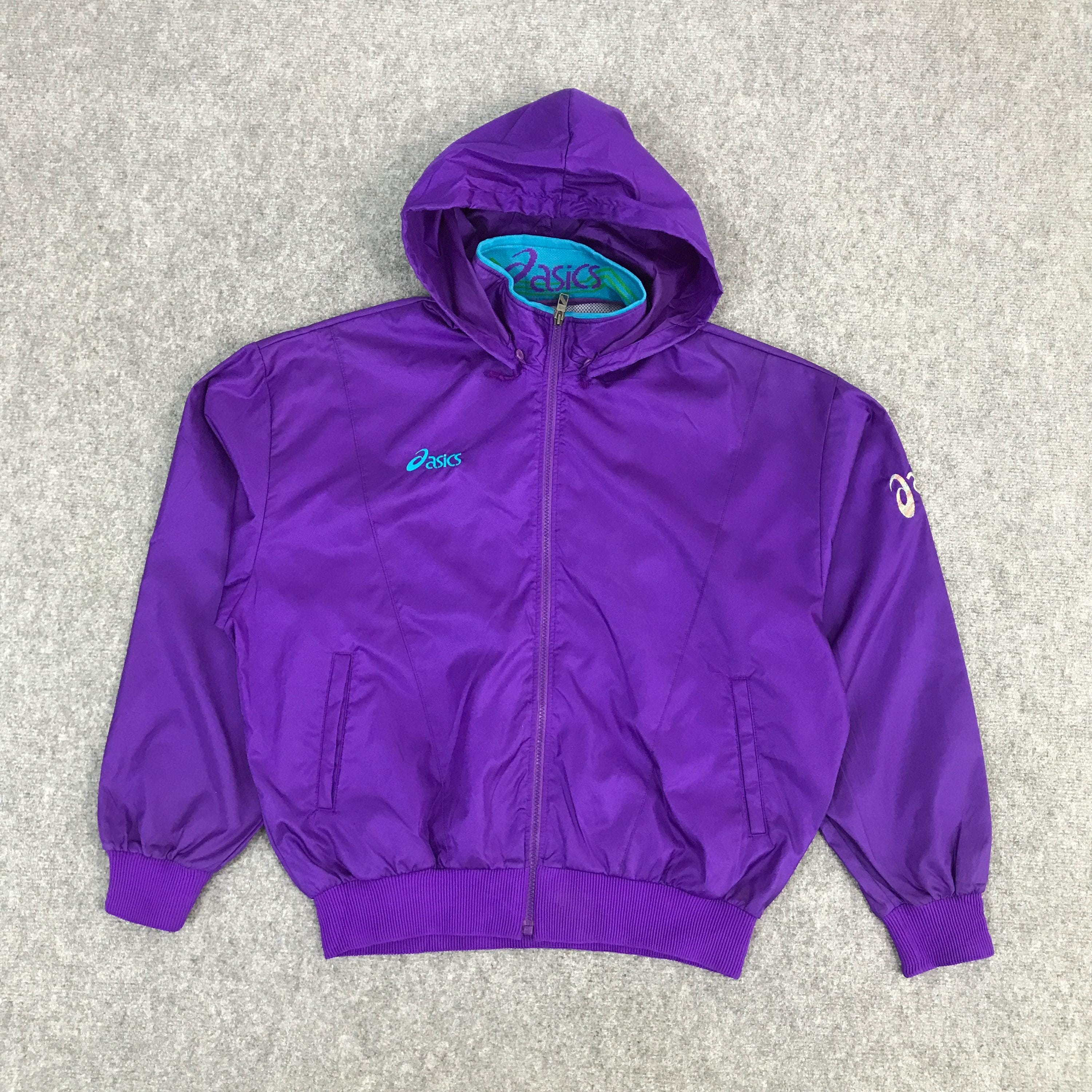 Vtg Asics Light Jacket Purple Jacket - Etsy