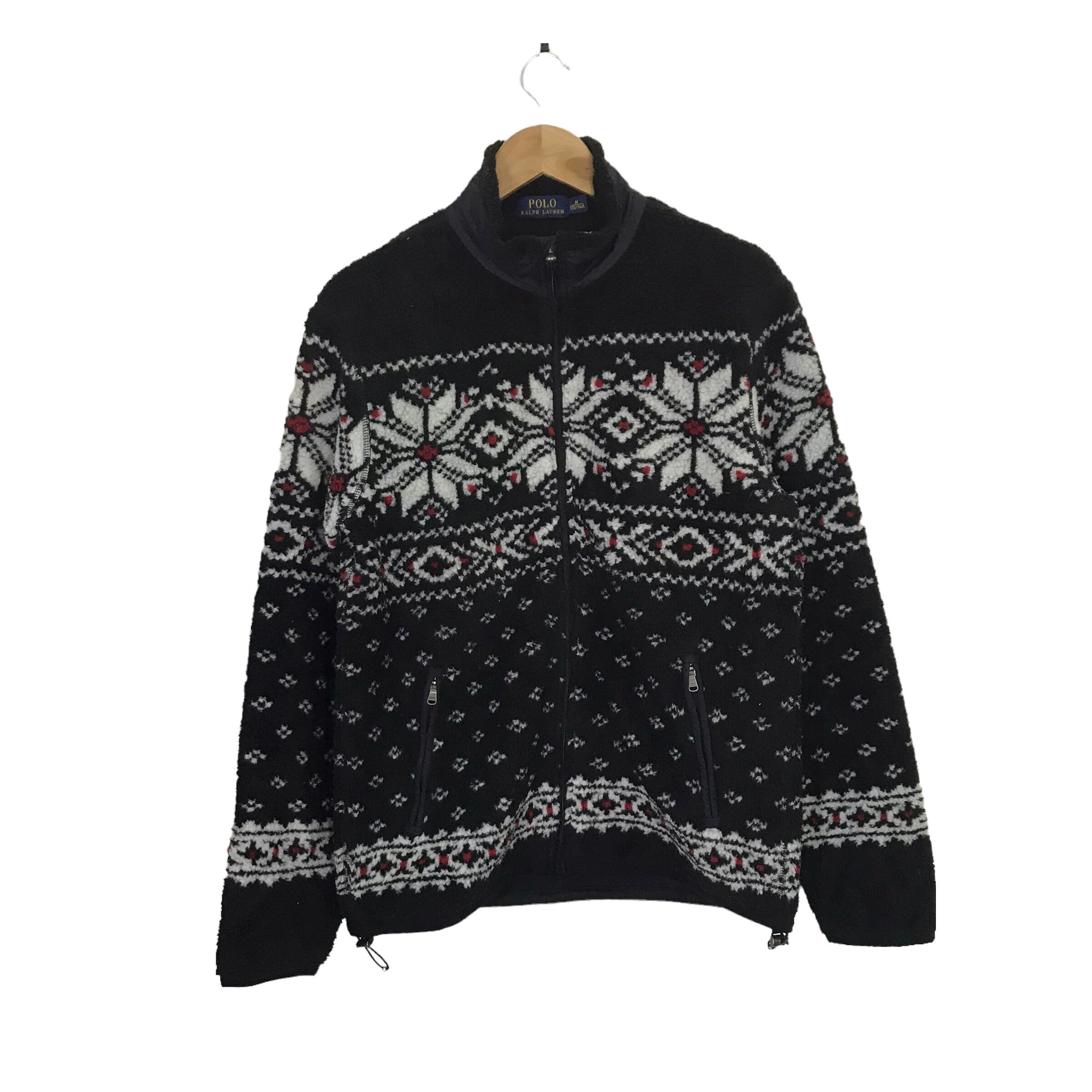 Polo Ralph Lauren, Polo Ralph Lauren Fair Isle Patterned Fleece Sweatshirt, Multi Nordic