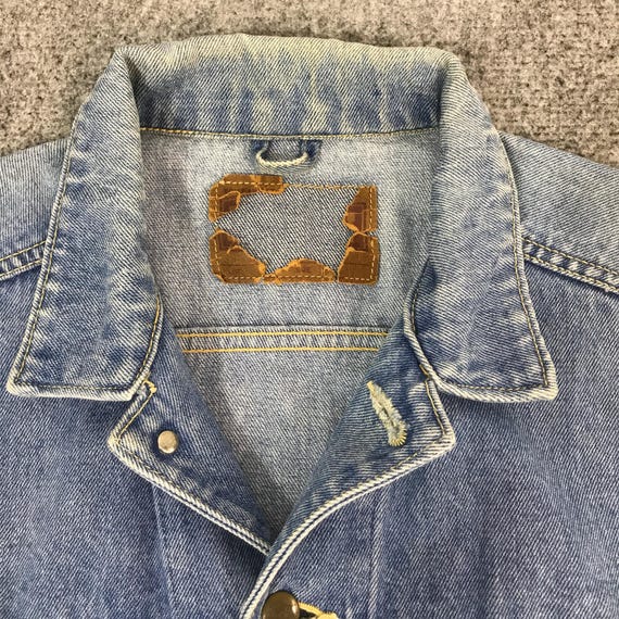 Vtg Blueway tracker denim Jacket - image 8