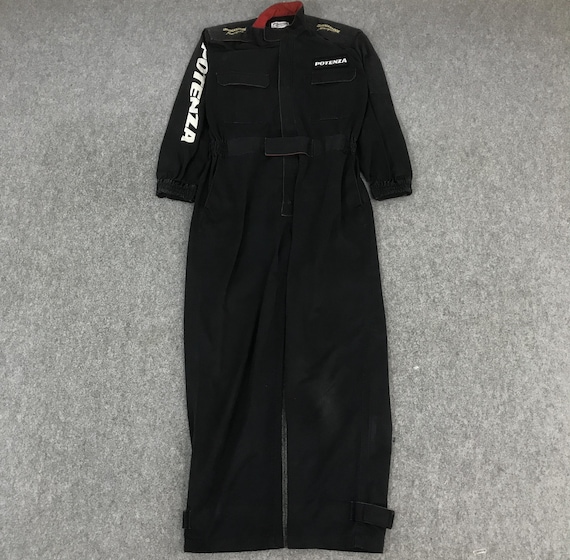 Vtg Potenza Racing Bridgestone Coverall Jacket