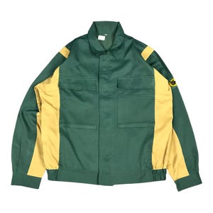 Vintage Yamato transport japan work uniform jacket green jacket
