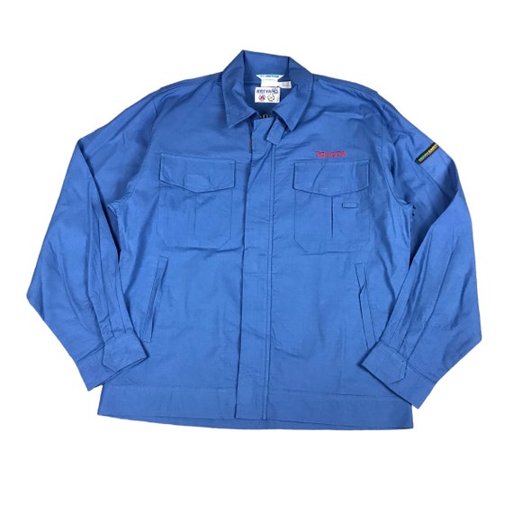 Vintage Toyota Uniform Japaners Work Jacket Zipper Jacket - Etsy
