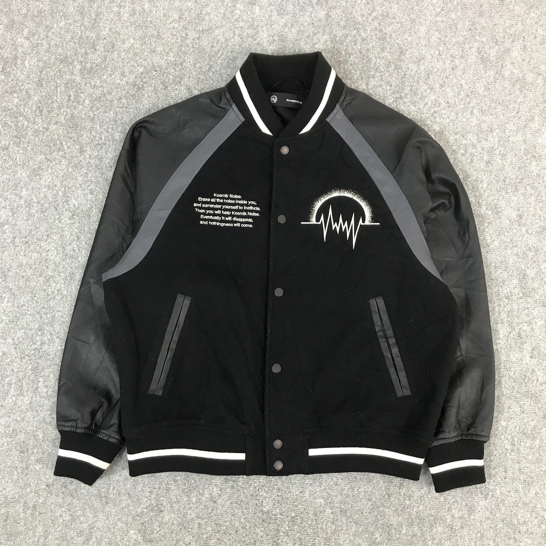 Vintage Gu X Undercover Varsity Design Kosmik Noise Design Jacket