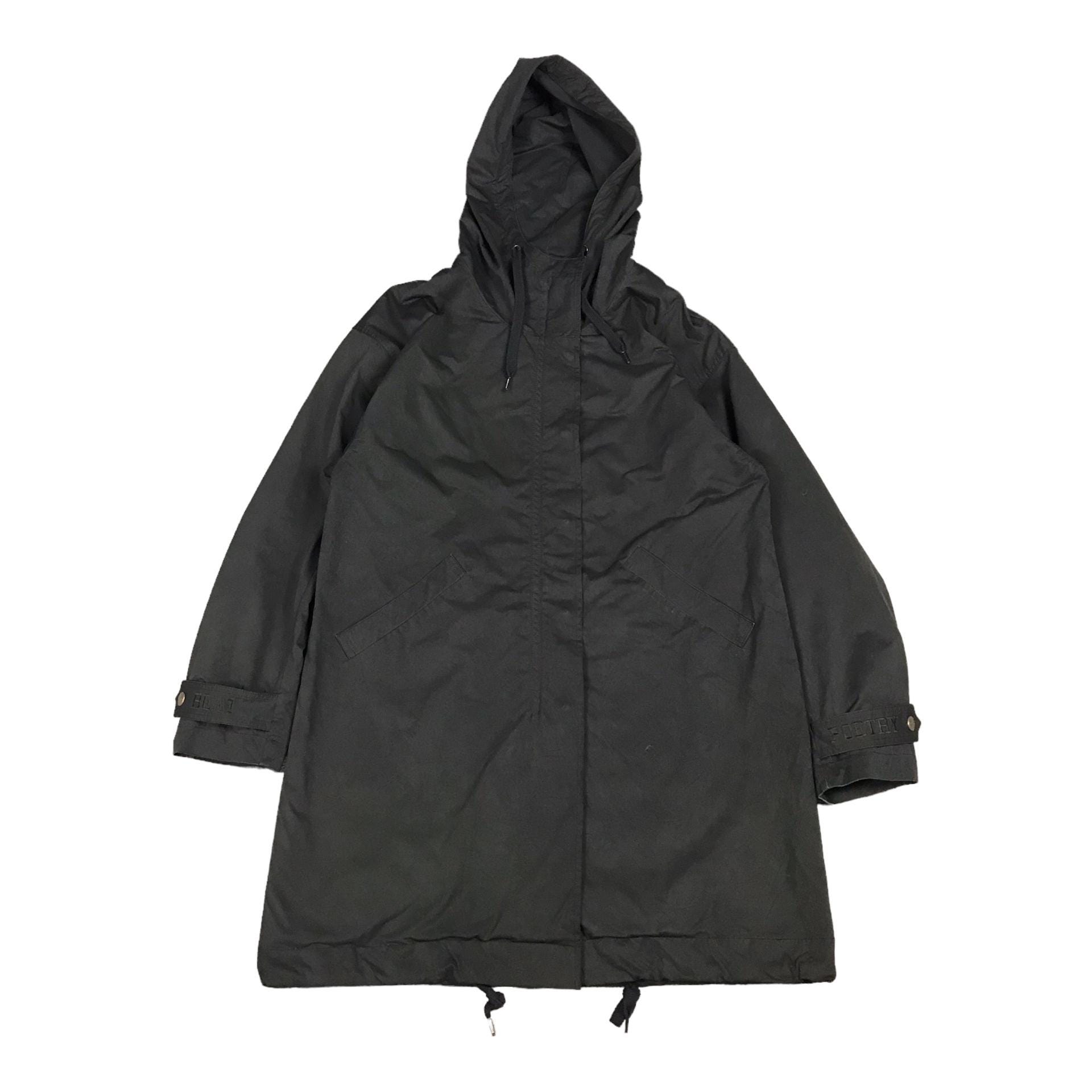 Vintage Hysteric Glamour Parkas Black Hoodies Jacket Fullzip