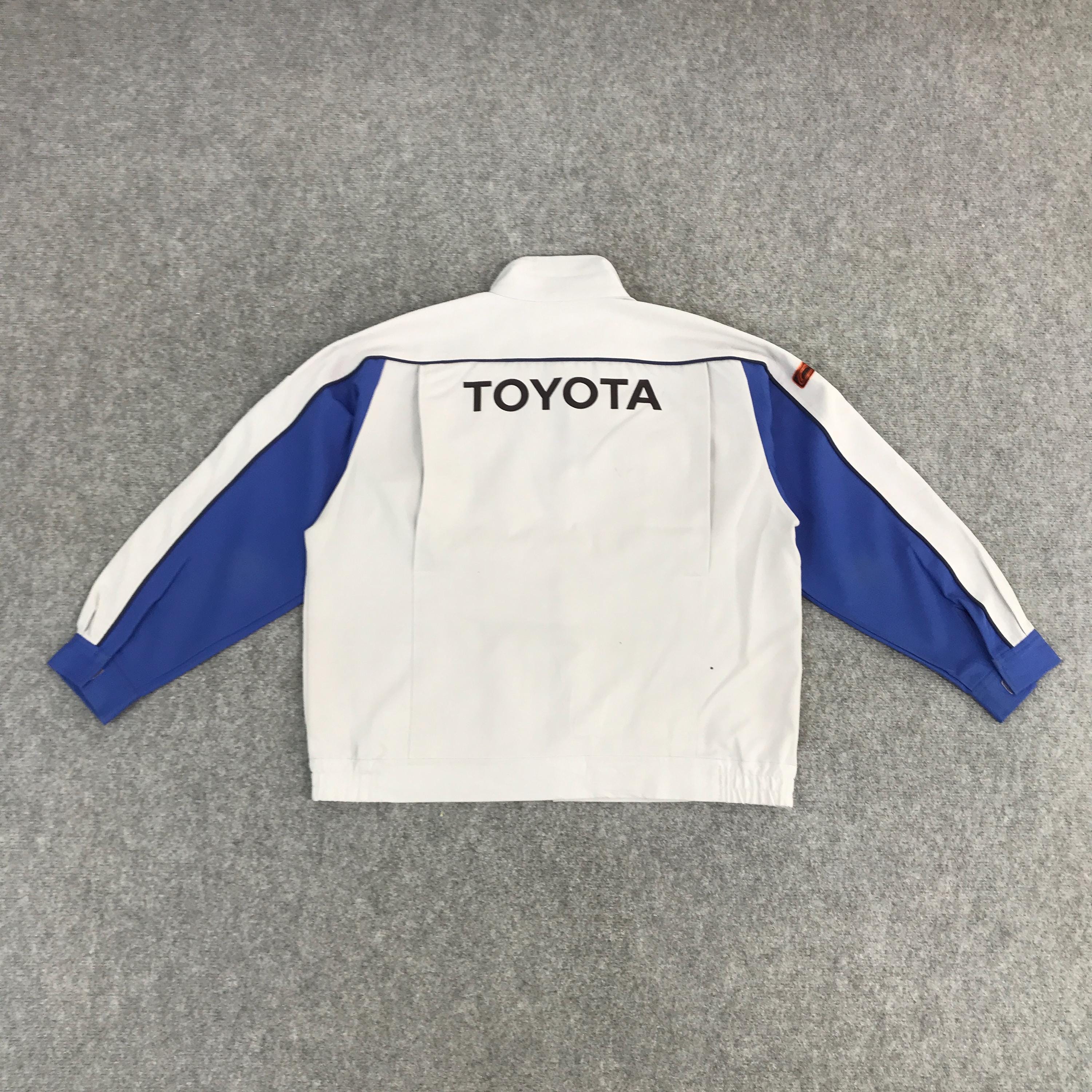 Vtg Toyota Auto Body Work Uniform Jacket Japan Uniform Toyota