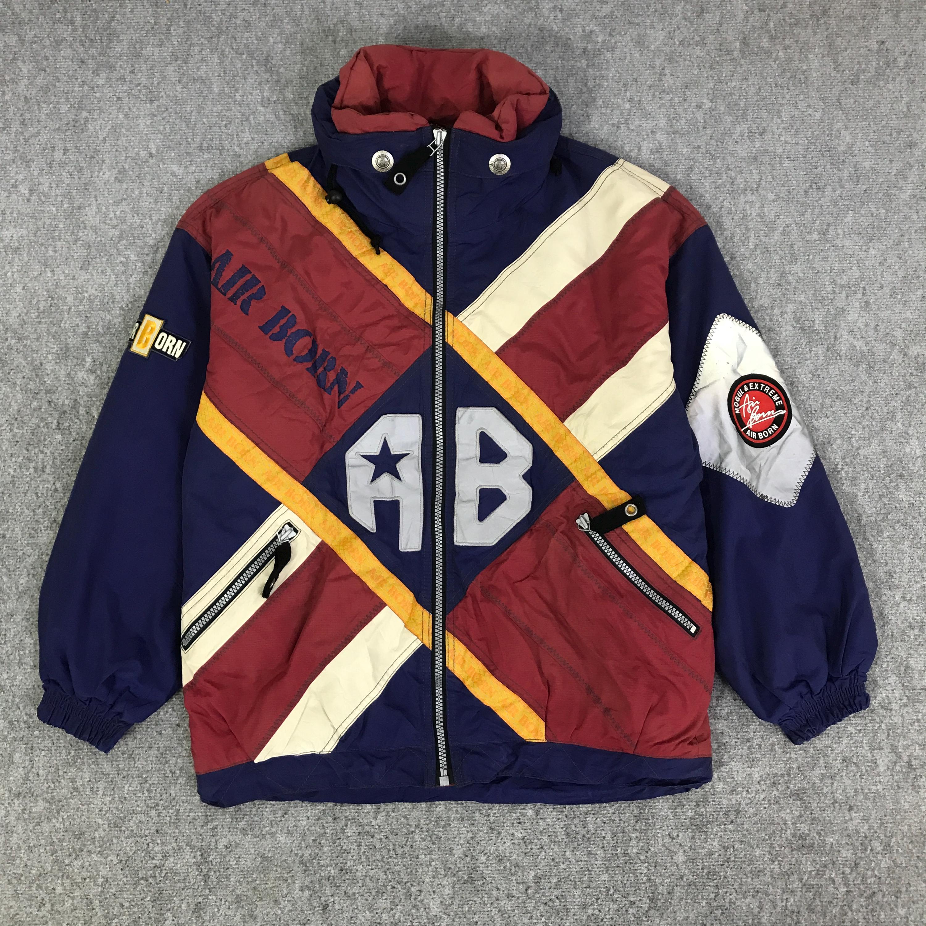 Vintage Japan Airborn Ski Design Japan Rare Jacket - Etsy
