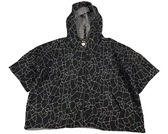 Vintage Abercrombie & Fitch Fur Hoodies Fullzip Jacket Japan Style