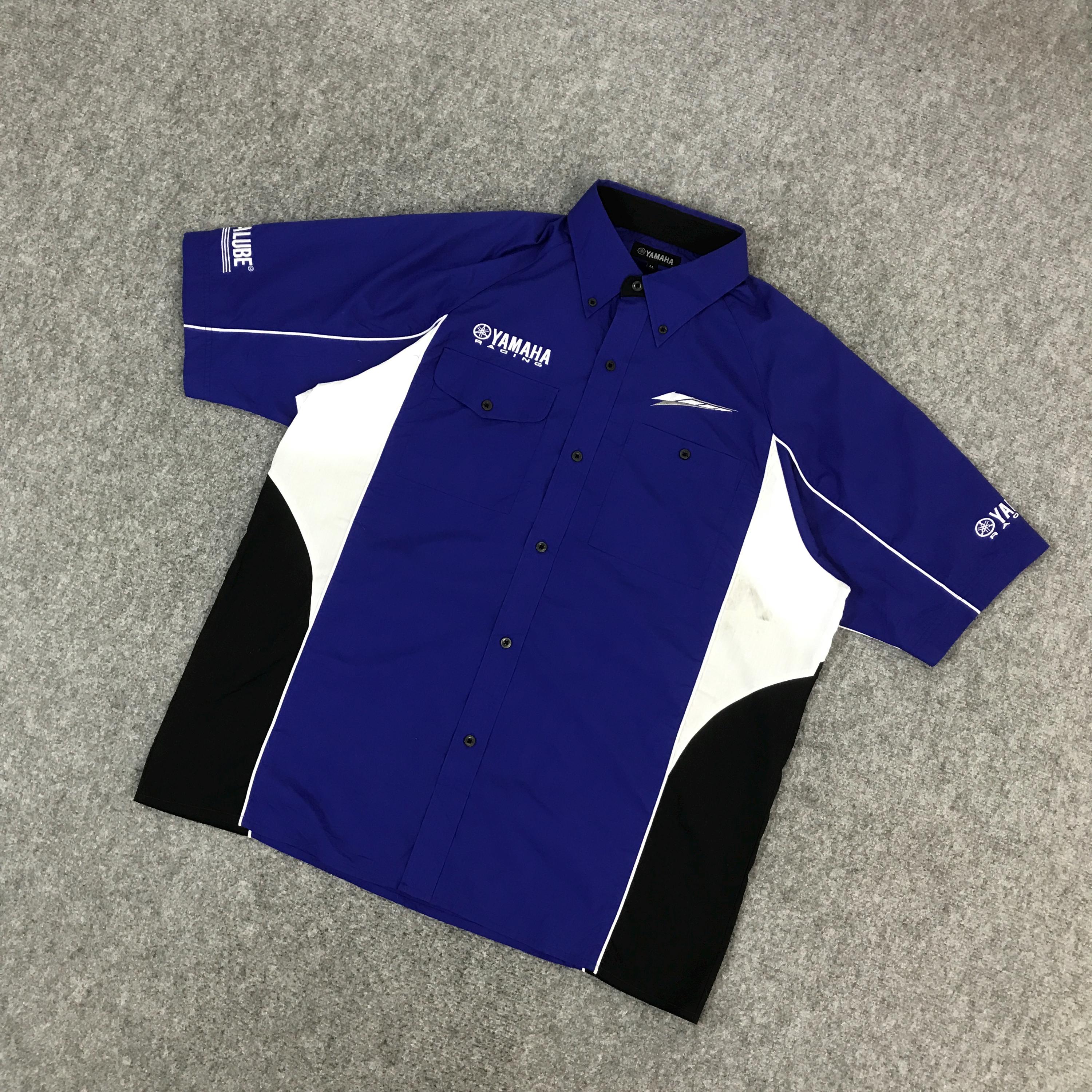 Vintage Yamaha Racing Embroidery Button up Shirts - Etsy