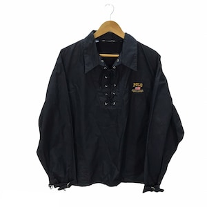 Polo by Ralph Lauren rare design nylon Jacket / classic style / navy blue