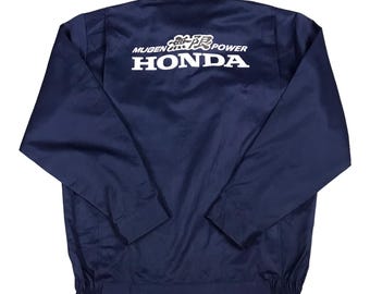 Veste de travail vintage personnalisée Honda Mugen racing Japan Veste de travail japonaise uniforme