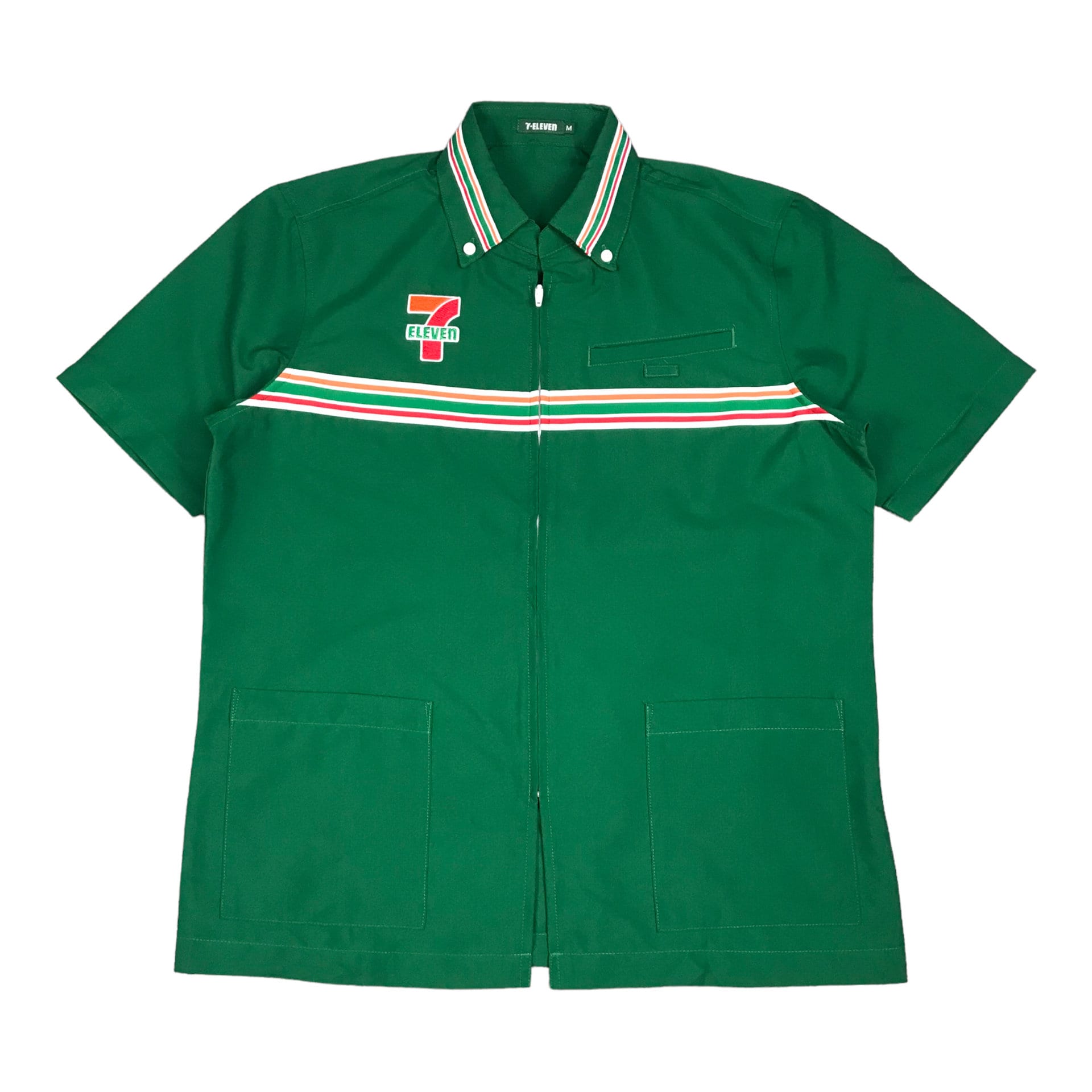 Vintage 7 Eleven Japan Uniform Work Embroidery Logo Rare