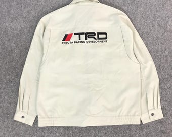 ヴィンテージ トヨタ TRD レーシング ジャパン カスタム ジャケット 