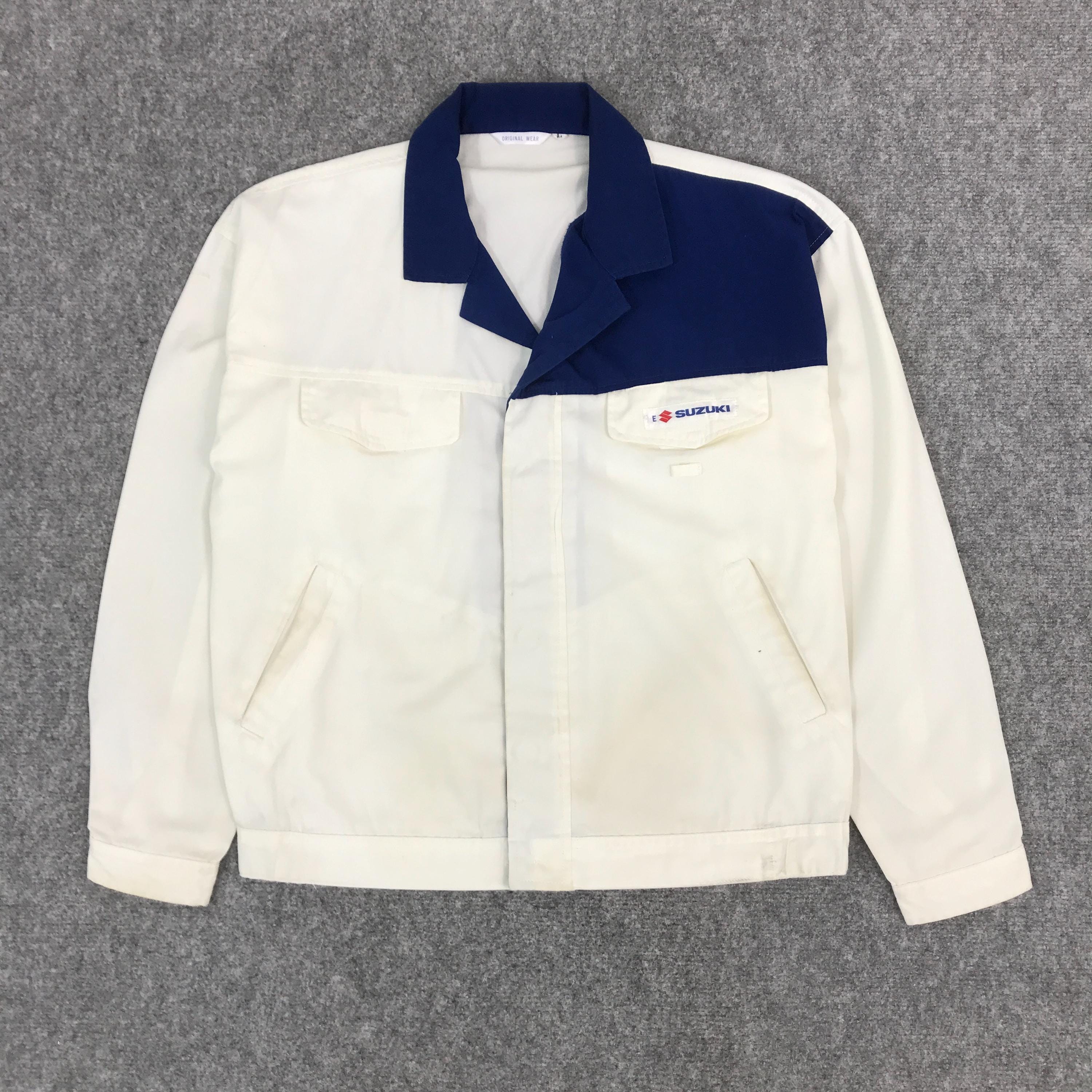Vtg Suzuki Racing Work Uniform Japan Jacket - Etsy
