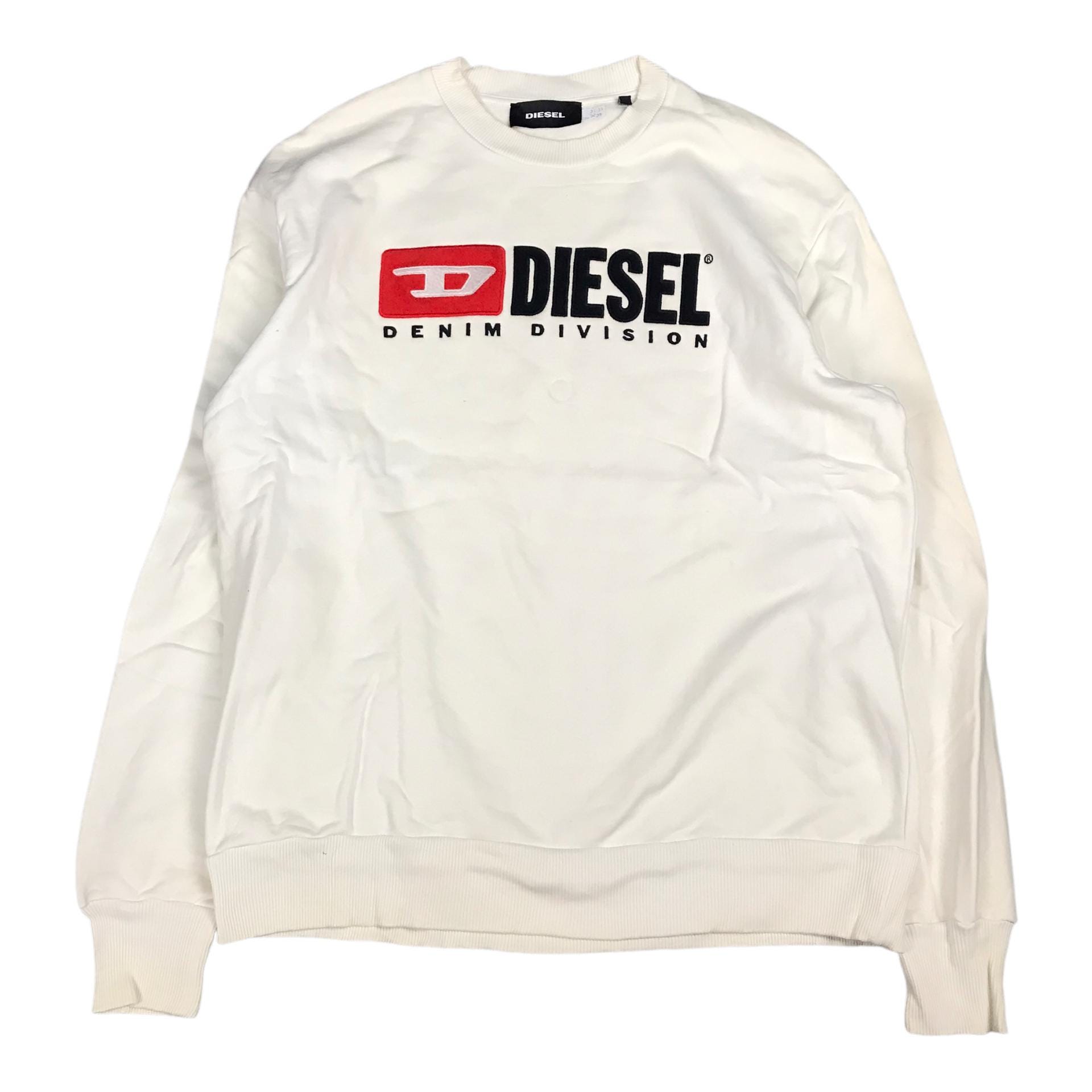 スウェット・トレーナー DIESEL SWEATSHIRTS DIESEL - DIESEL ディーゼル スウェット ホワイト A048050DEAKの
