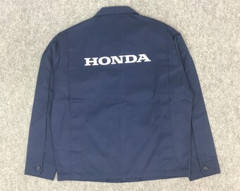 Vintage Honda HRC Racing Japan Racing Purple Jacket Honda Racing