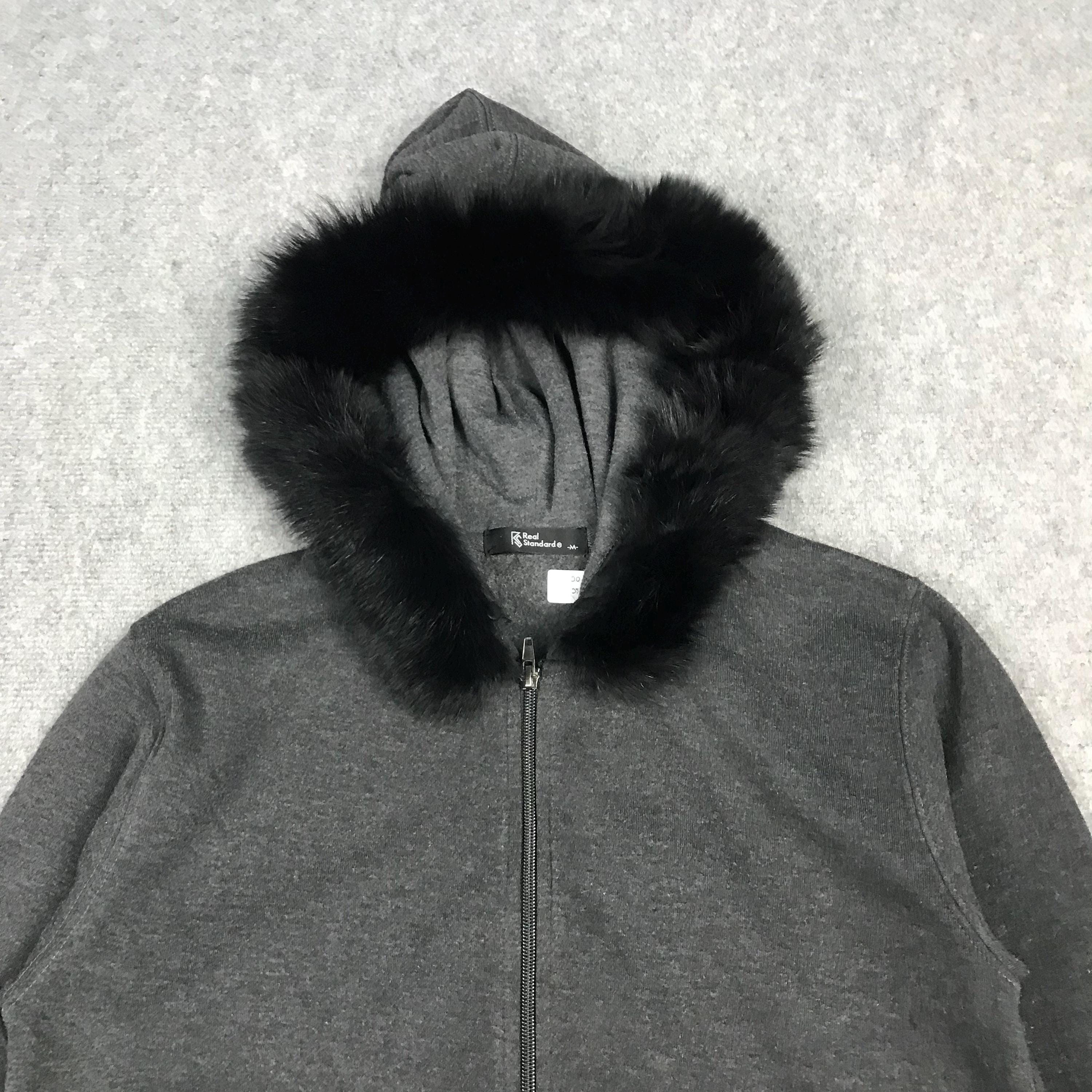 トップス REWARD IF FOUND FUR AFGHAN ZIP HOODIE Vintage Real Standard Design Style If Six Was Nine Fur