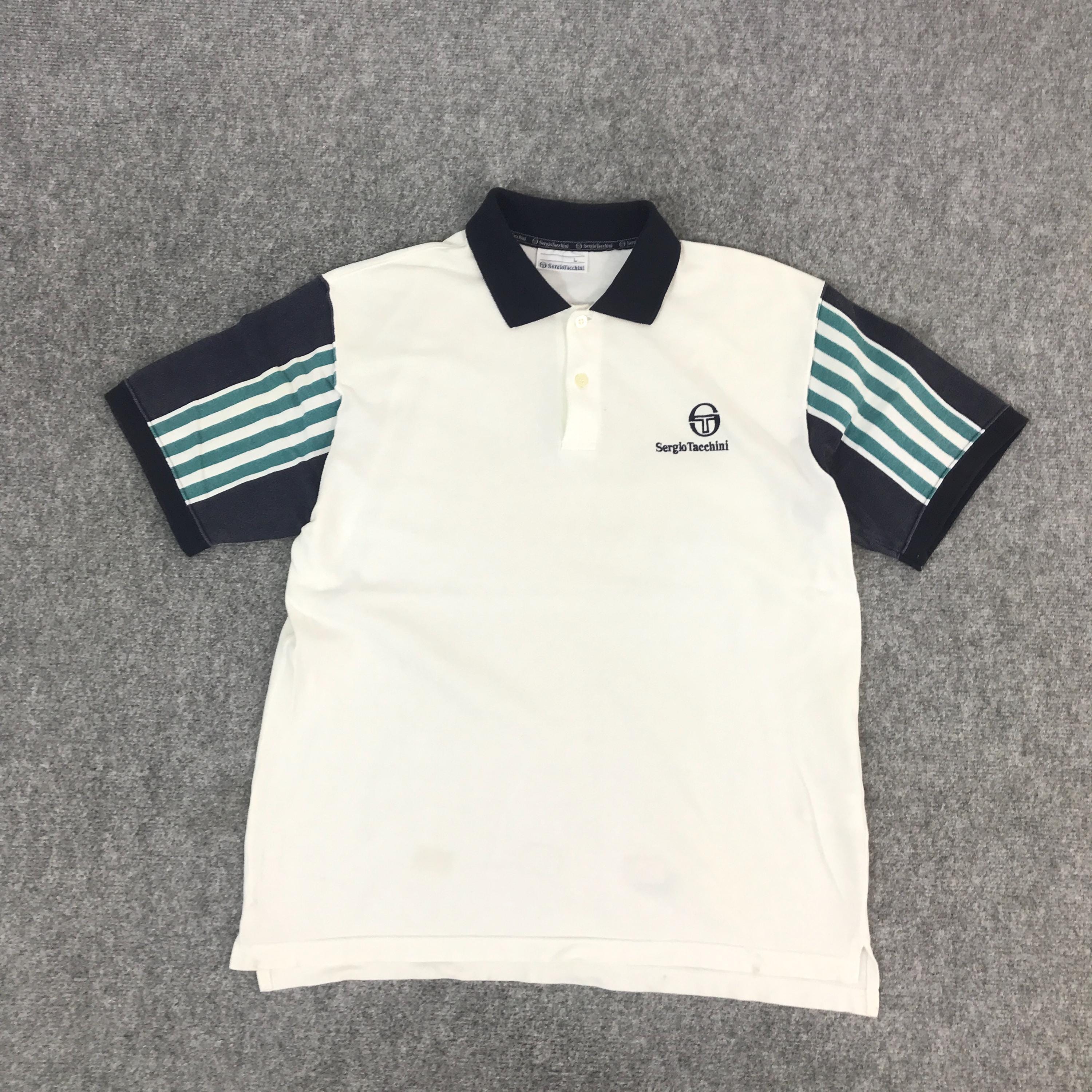 VTG sergio tacchini ポロシャツ スポーツウェア ブランド - Etsy 日本