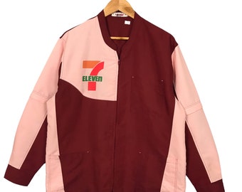 Vintage 7 Elf japanische Uniform Jacke