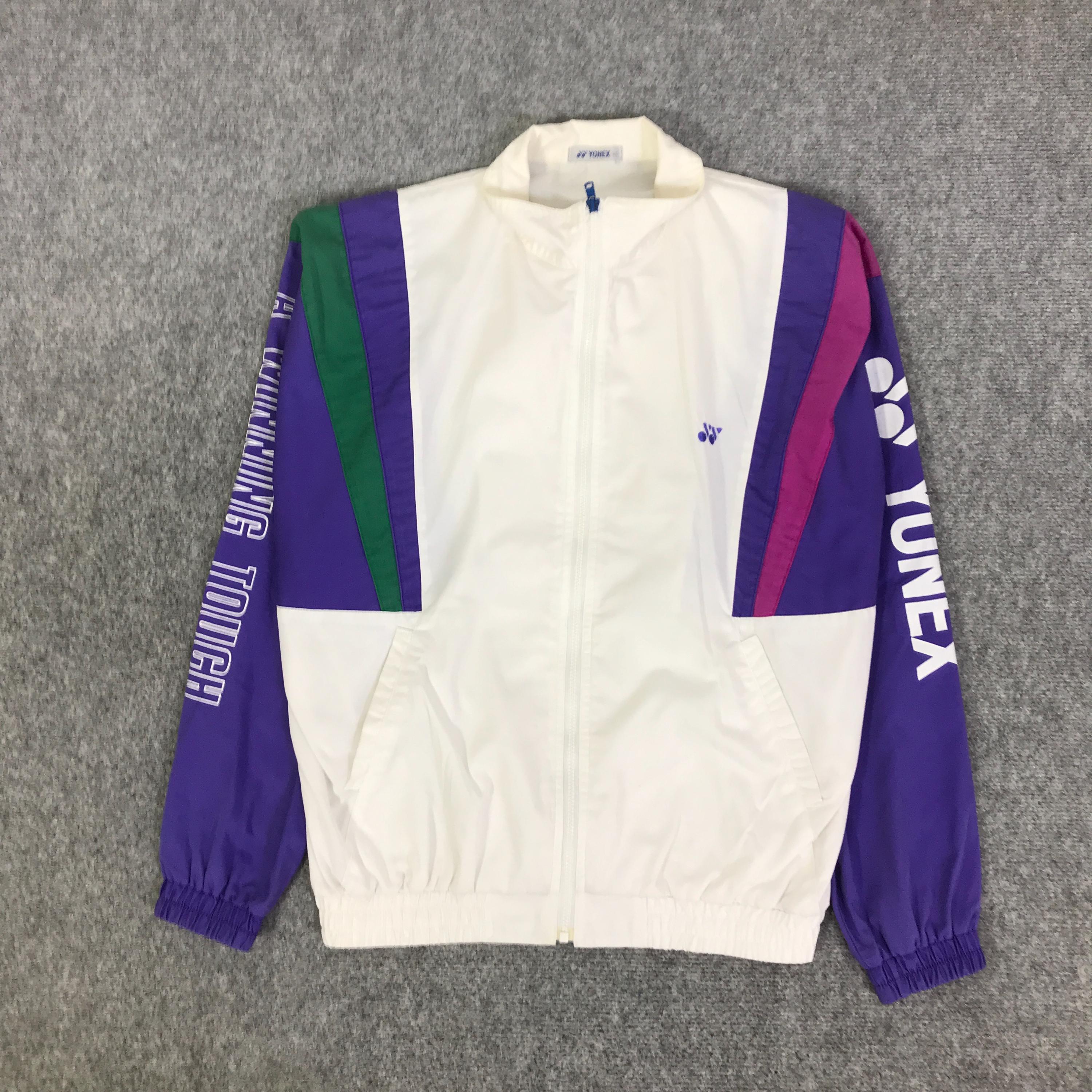 YONEX アノラックジャケット M Buy Vintage Yonex Sportwear Zipper Jacket Multicolou Online in