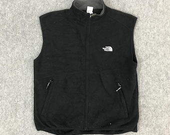 Veste sans manches en polaire The North Face vintage