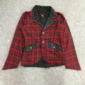 Vtg Sydeist Punk Blazer Jacket japan style