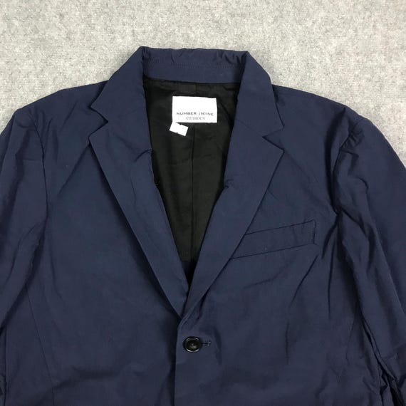 Vintage Number Nine Navy Blazer Coat Jacket Number Nine Studios