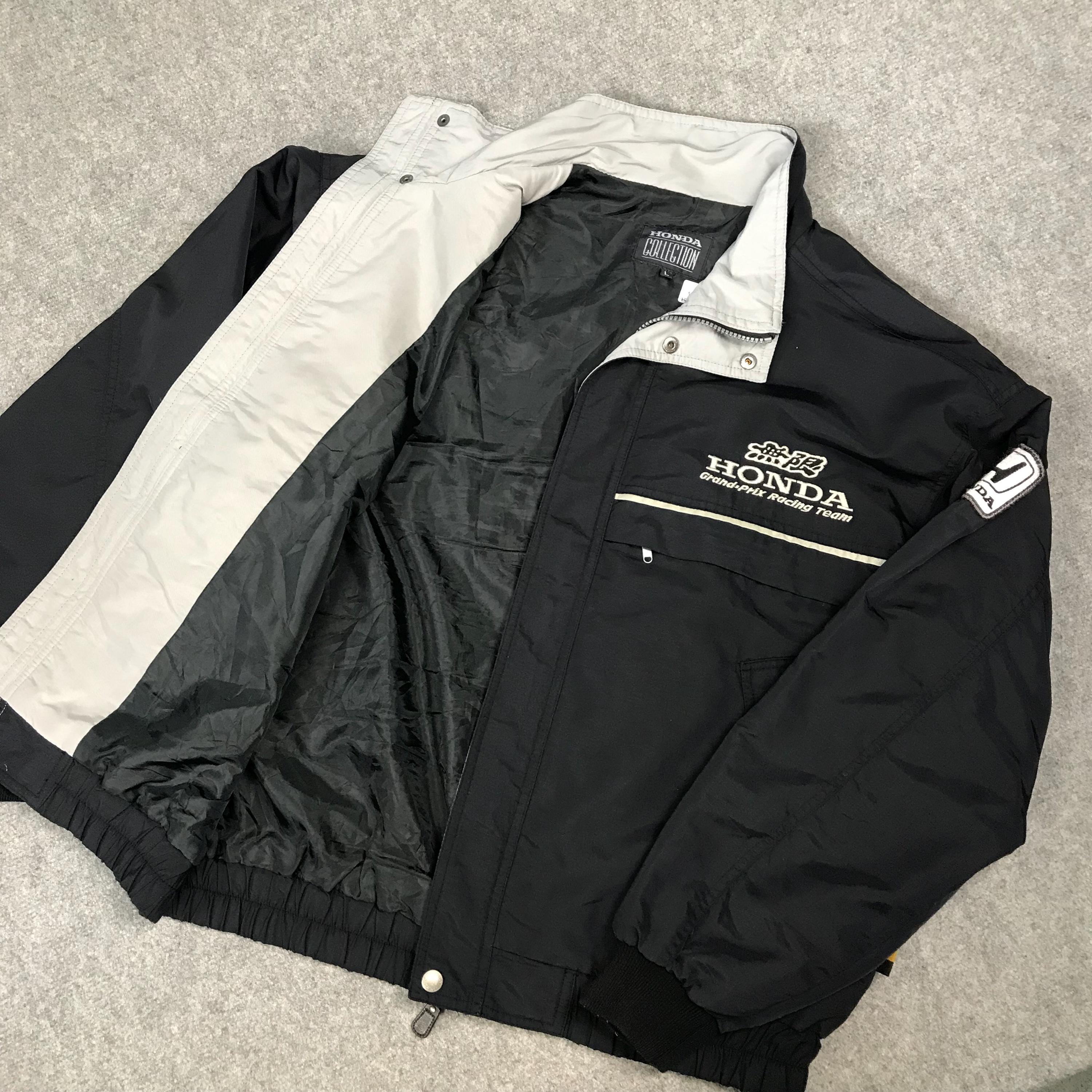 ヴィンテージ レア ホンダ 無限 刺繍 ロゴ レーシング ボンバー