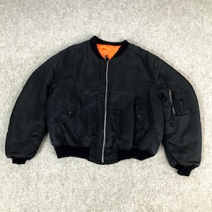 Vintage Flyer's Man Intermediate Ma-1 Bomber Jacket - Etsy