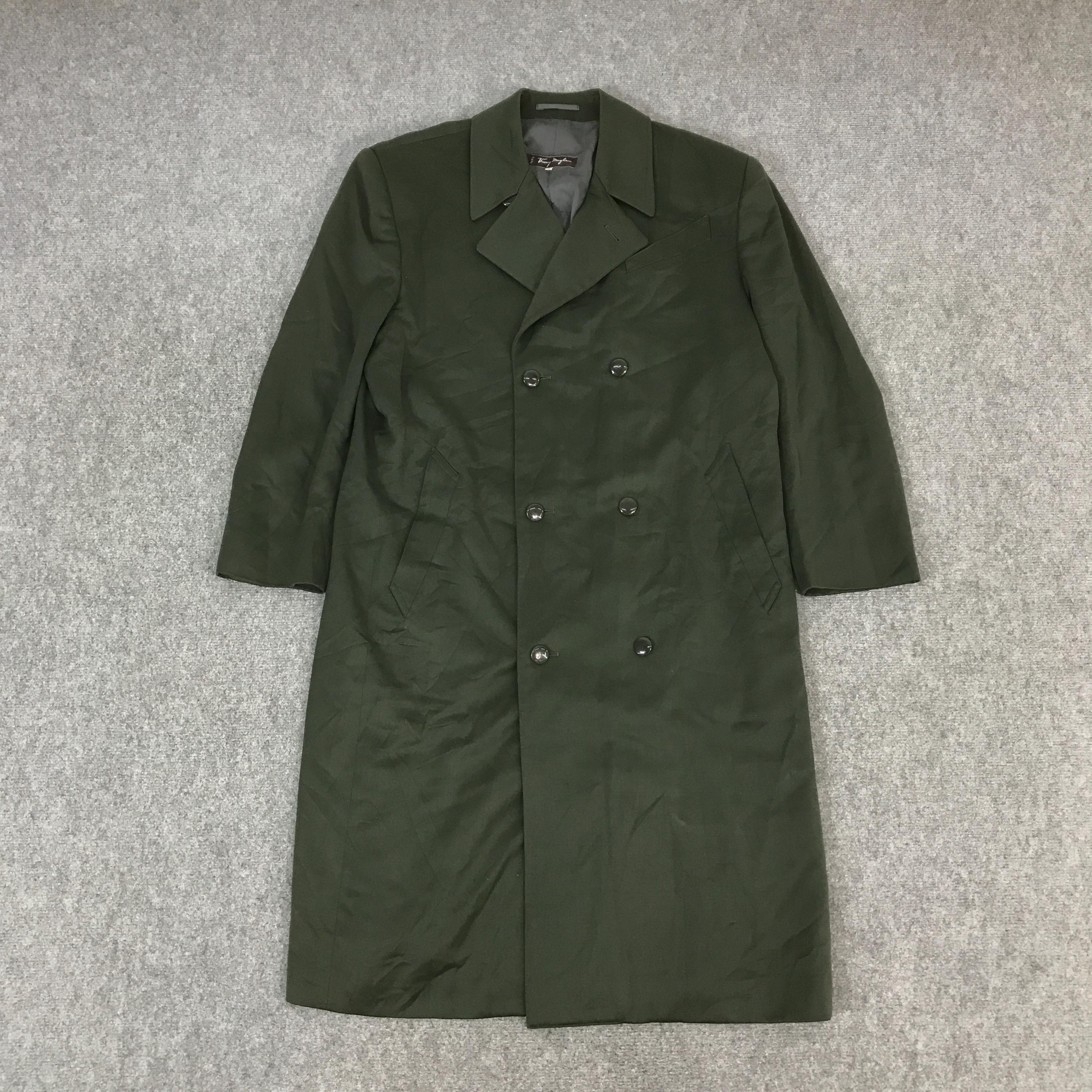 Vintage Thierry Mugler Wool Long Coat Jacket Japan Made - Etsy