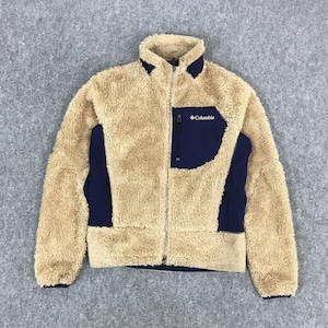 Vintage columbia Sherpa fleece zipper jacket