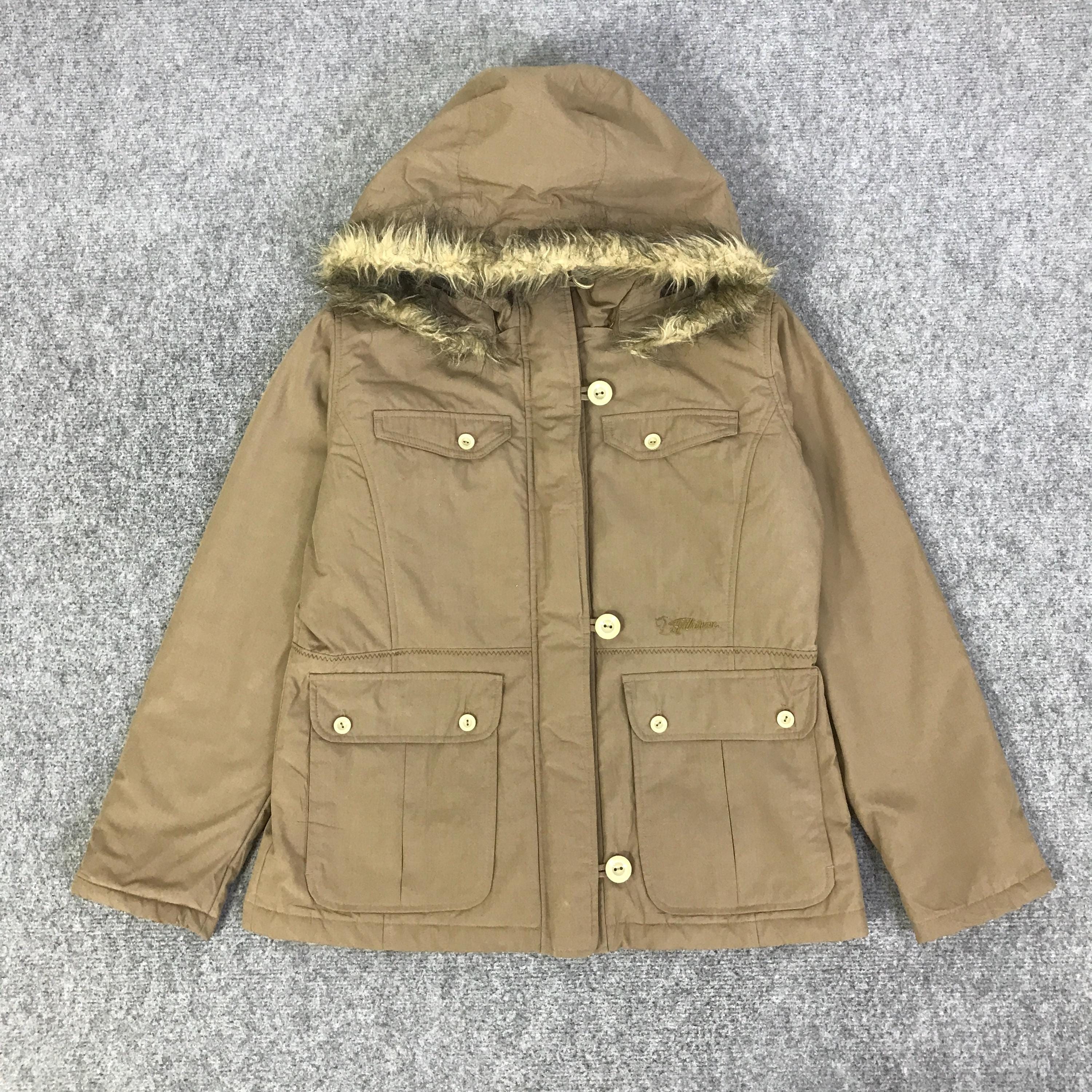 Fjallraven, Vintage Fjallraven fur Hoodies Jacket woman design