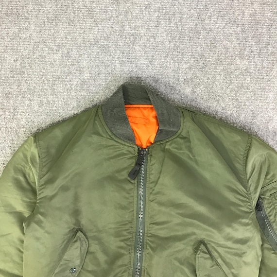 D*G様 希少L USA製 90's Alpha Industries MA-1 USA製 90s ALPHA MA-1 JKT