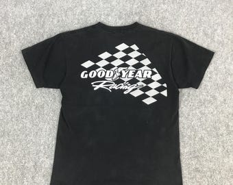 Camisetas de corrida Vtg Goodyear